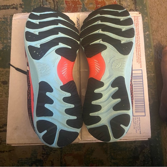 ASICS Women’s‎ Gel Nimbus Black and Peachy pink Athletic Shoes 9.5 - Picture 4 of 6